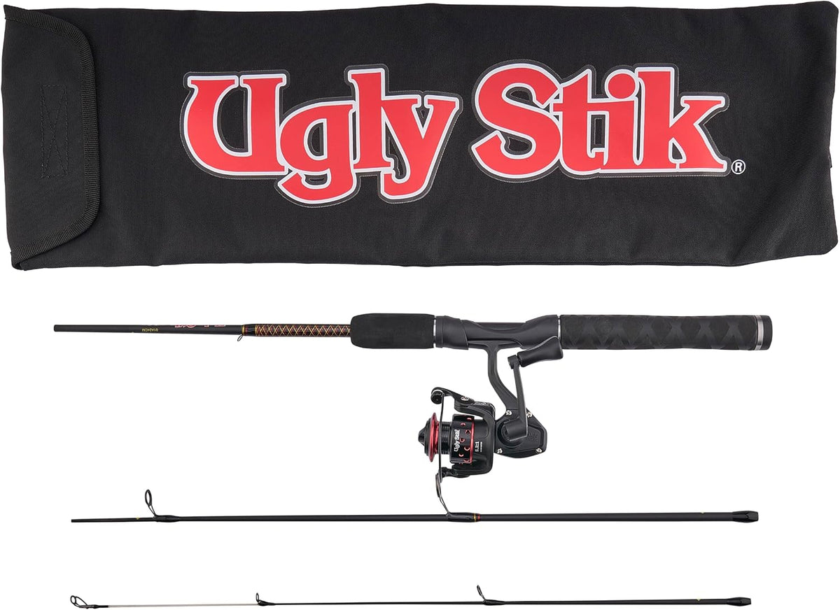 Ugly Stik GX2 Spinning Reel and Fishing Rod Combo