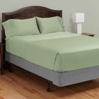 MyPillow Giza Dreams Bed Sheets, 100% Certified Giza Egyptian Cotton, Deep Pocket, Sateen Weave [Queen, Sage]