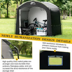 Happy Travel Bike Storage Shed Tent, Waterproof Portable Bicycle Cover Shed