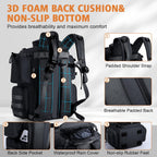 Goture Fishing Backpack with Cooler, 4 Tackle Boxes, Detachable Sling Bag