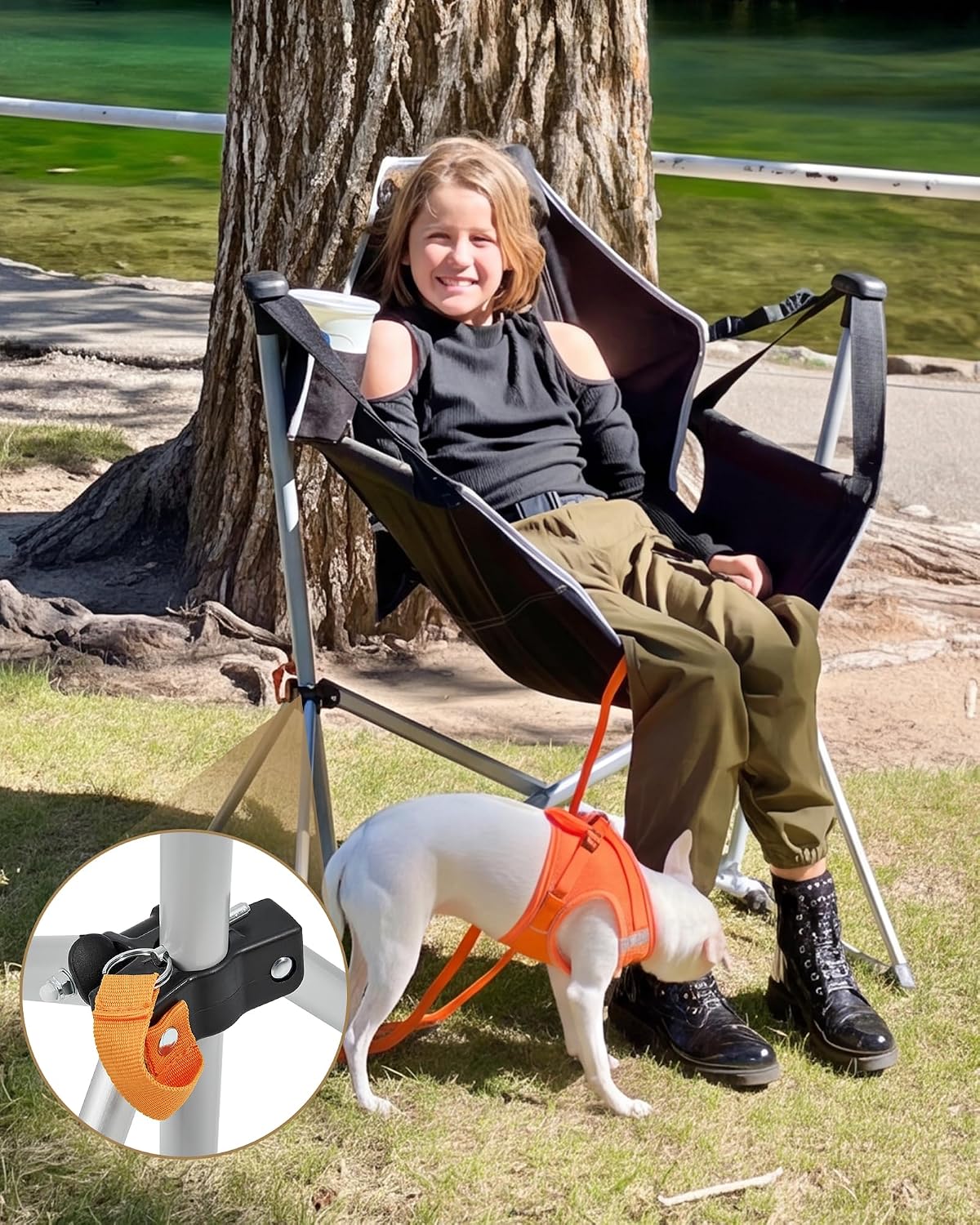 KingCamp Hammock Camping Chair, 400lbs Heavy Duty Swing Chairs for Adults