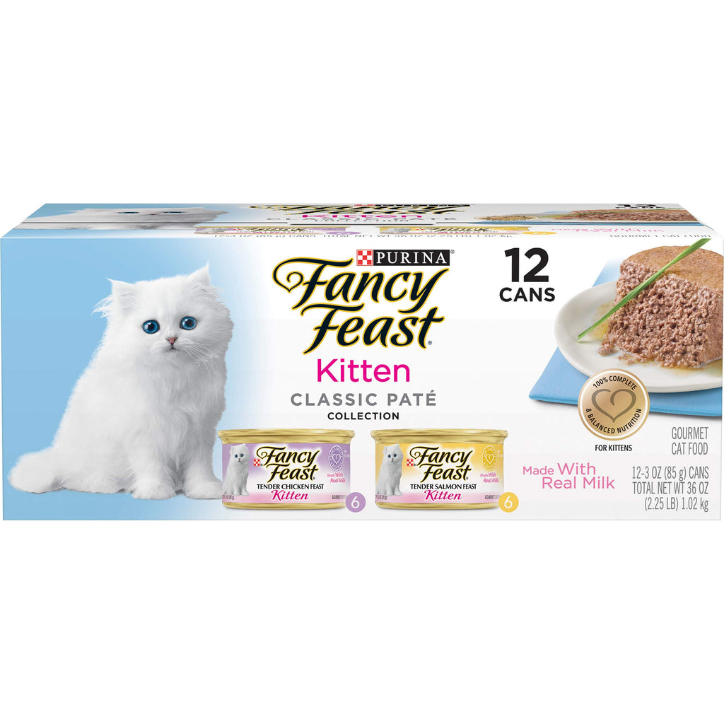Fancy Feast Purina Gravy Lovers Poultry and Beef Grilled Gourmet Wet Cat Food Variety Pack - 3 oz. Cans,(Pack of 60)