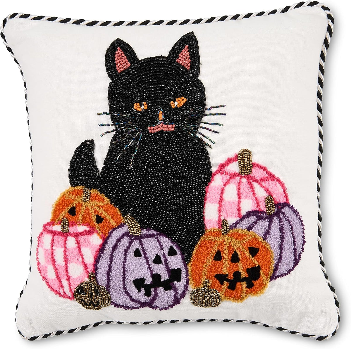 MACKENZIE-CHILDS Throw Pillow, 20x20, Frankenstein