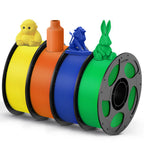 ANYCUBIC PETG Filament 1.75mm, Multicolor Bundle 10KG, Reusable Spool