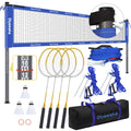 20FT Portable Outdoor Badminton Set for Backyard