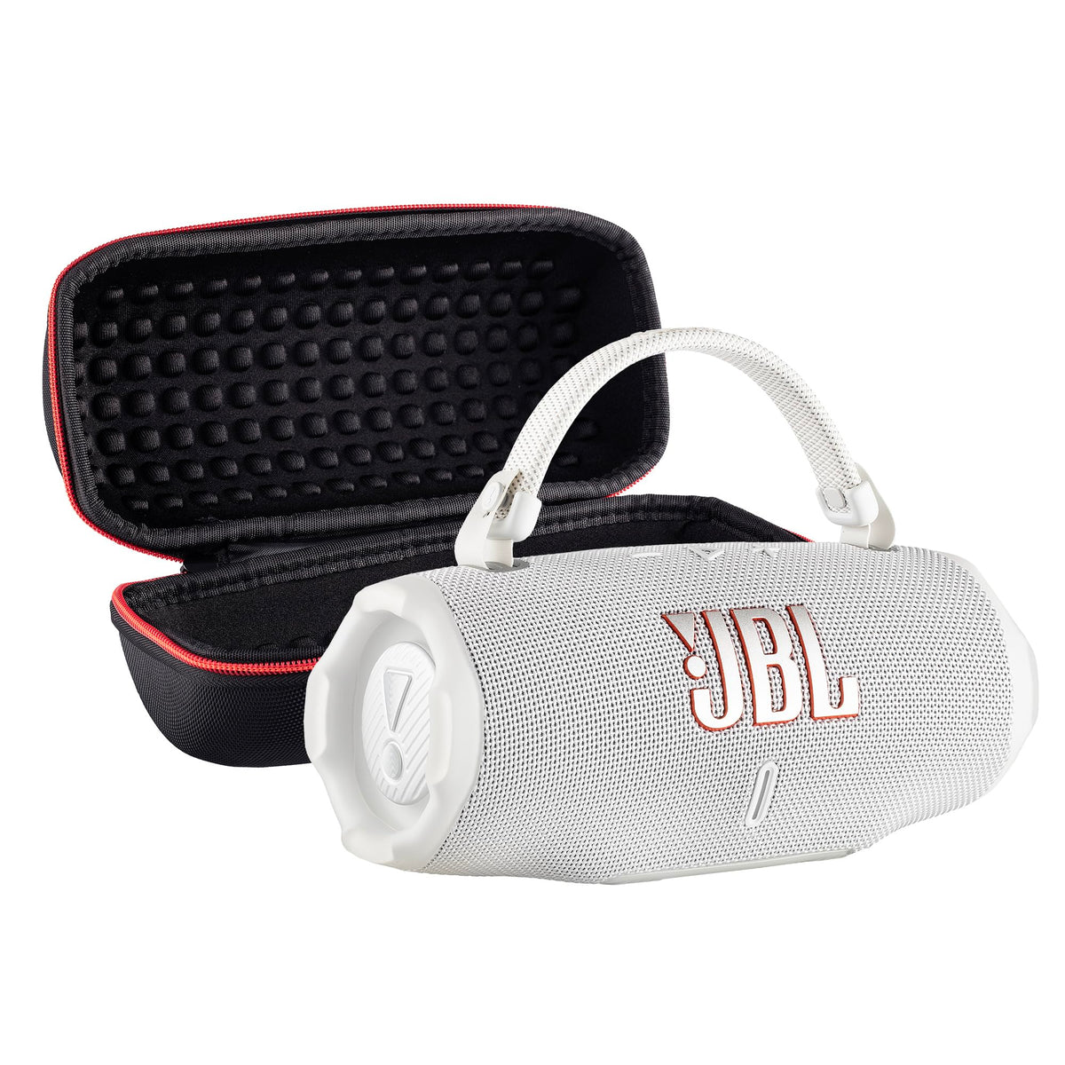 JBL Charge 6 Portable Bluetooth Speaker (Pink) | IP68 Waterproof, DustProof, and DropProof, Outdoor Wireless Audio |28Hrs Playtime + Travel Case Bundle