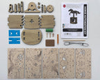 Abong 3D Wood Craft Mechanical Horse Automation Model | 221 Pieces of Precise Cuts of Plywood | Includes an Illustrated Instruction Book