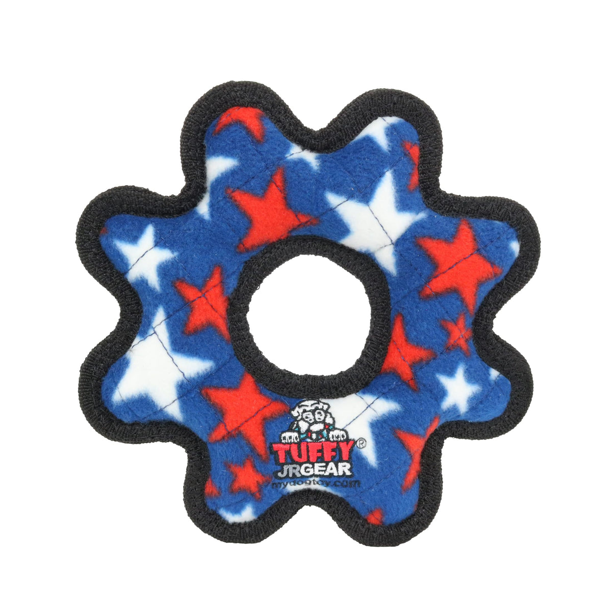 TUFFY® 4 Pack Gear Ring Rabbit Boomerang Turkey Plush Dog Toys