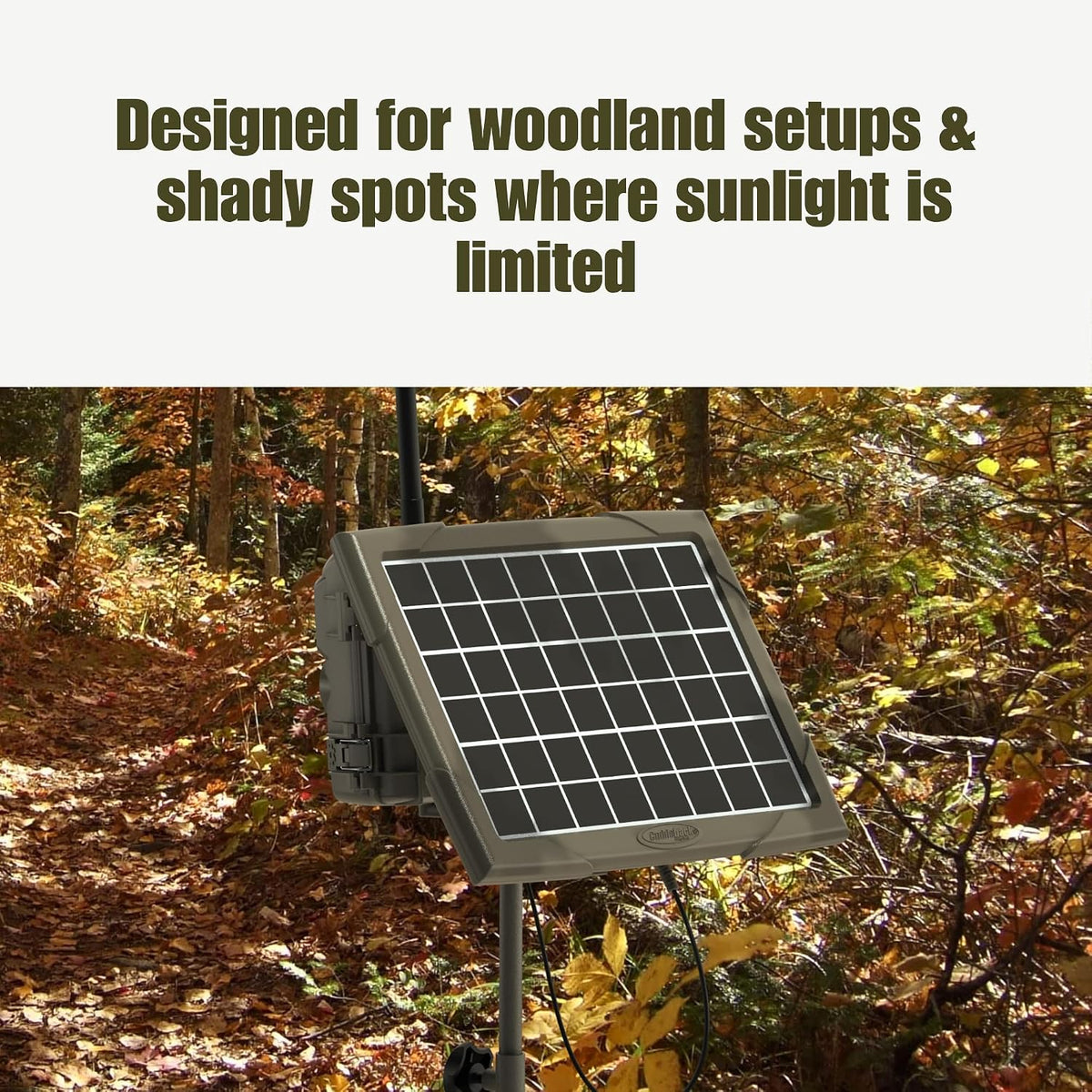 Cuddeback Sun&Shade Solar Power Bank PW003, 2 Pack