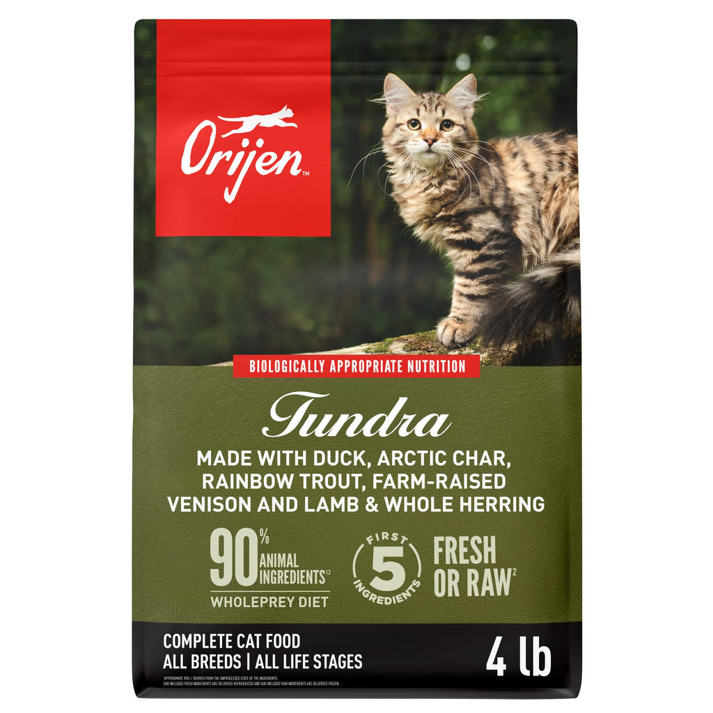 ORIJEN Grain Free WHOLEPREY Dry Cat Food Original Recipe 12lb Bag