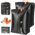 3 Pack with Vacuum Bag Travel for Suitcase, 20L Overpack Vacuum Bags w/Pump