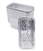 (600 Pack) Premium 2-LB Bread Loaf Baking Pans - 8.5" x 4.5" x 2.5" l Heavy Duty l Disposable Aluminum Foil Tins for Cakes Meatloaf Lasagna