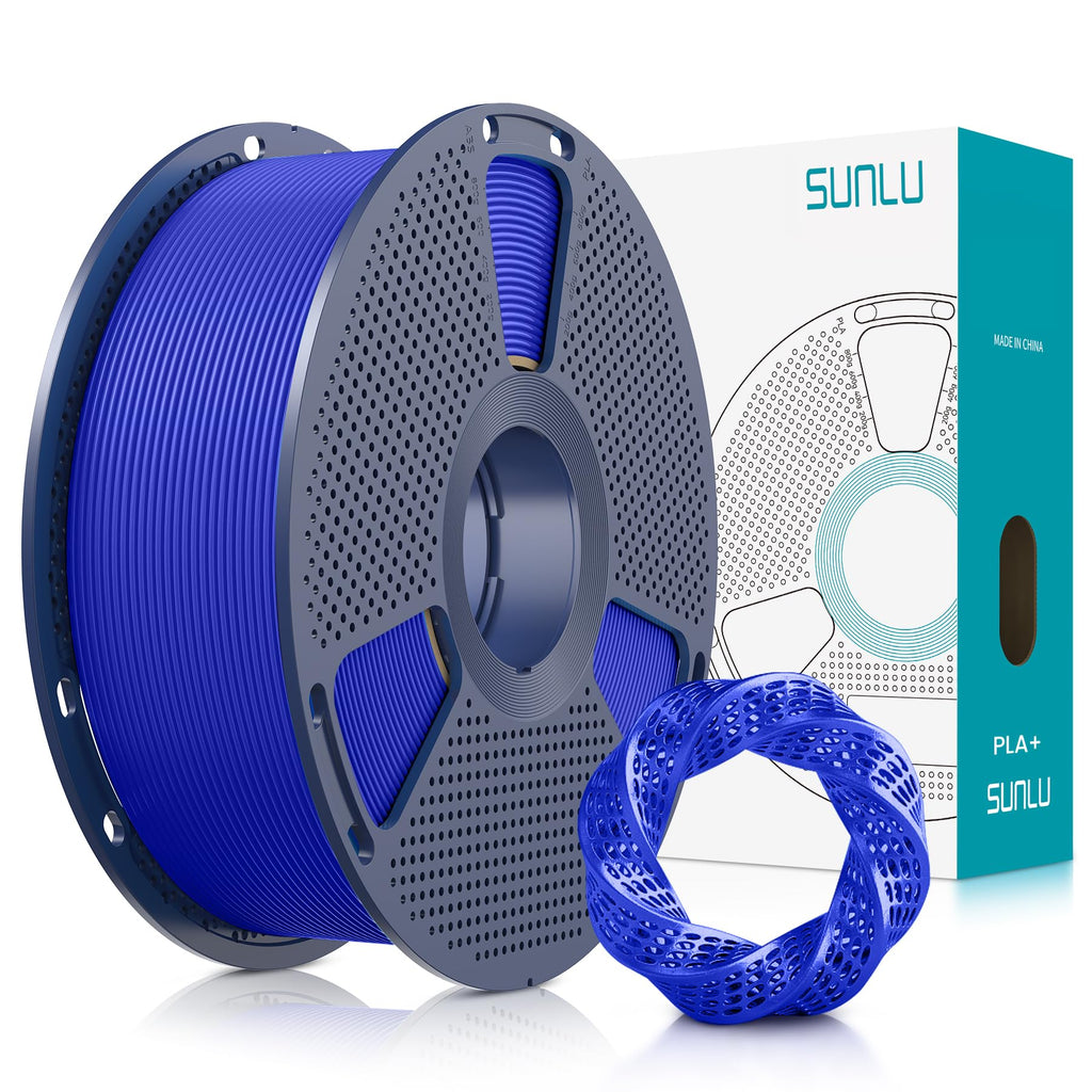 SUNLU PLA Plus Filament 1.75mm, 10KG Bundle, Black & White