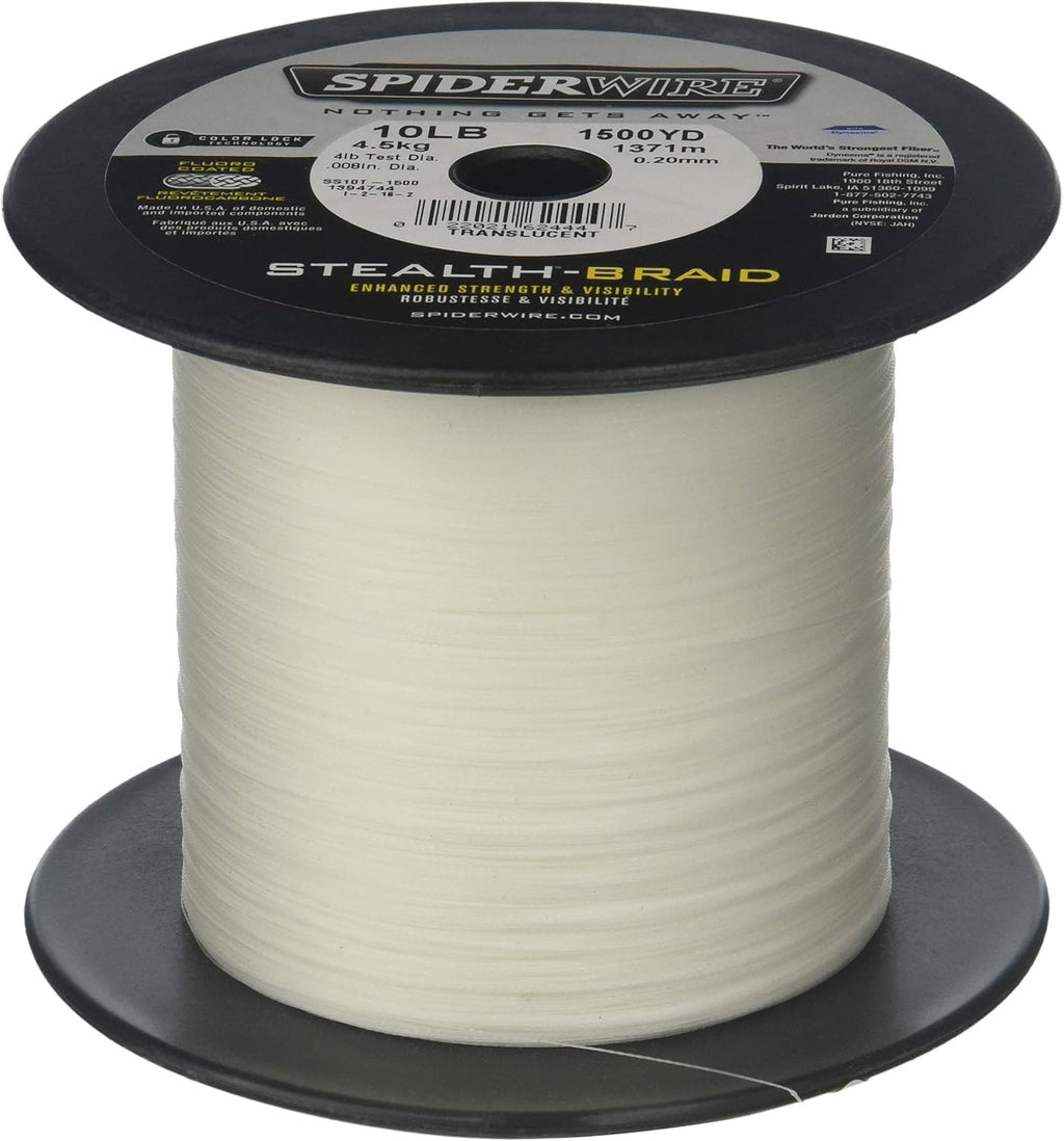 SpiderWire Stealth Braid Fishing Line