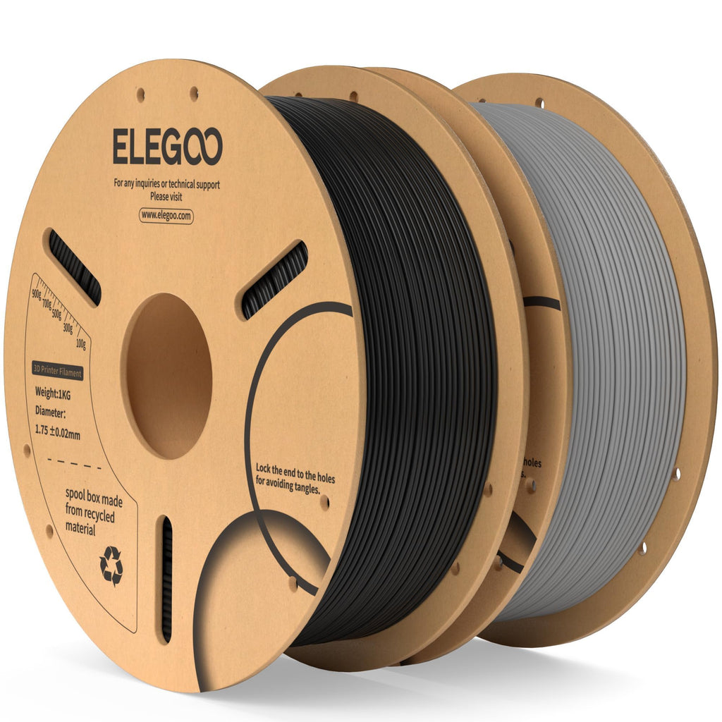 ELEGOO PLA 3D Printer Filament 1.75mm Bundle Multicolors 10KG