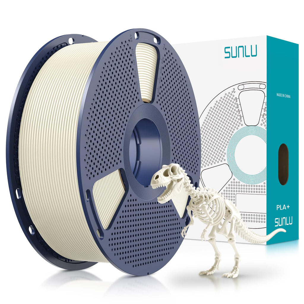 SUNLU PLA Plus Filament 1.75mm, 10KG Bundle, Black & White