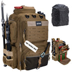 Goture Fishing Tackle Backpack with Cooler, 2 Rod Holders & Rain Cover