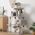 Hey-brother Cat Tree Tower with Sisal Scratching Posts, Big Condo, MPJ020W
