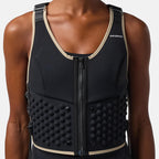 OMORPHO Women’s G-Vest Icon, 6 lb (up to 12 lb with optional G-Pack, sold separately), low-profile, fully adjustable comfort fit for hiking, walking, running, and training.