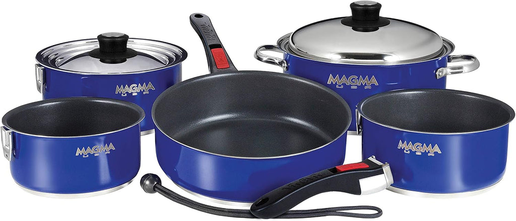 Magma A10-360L-IND 10 Piece Stainless Steel Nesting Cookware Set