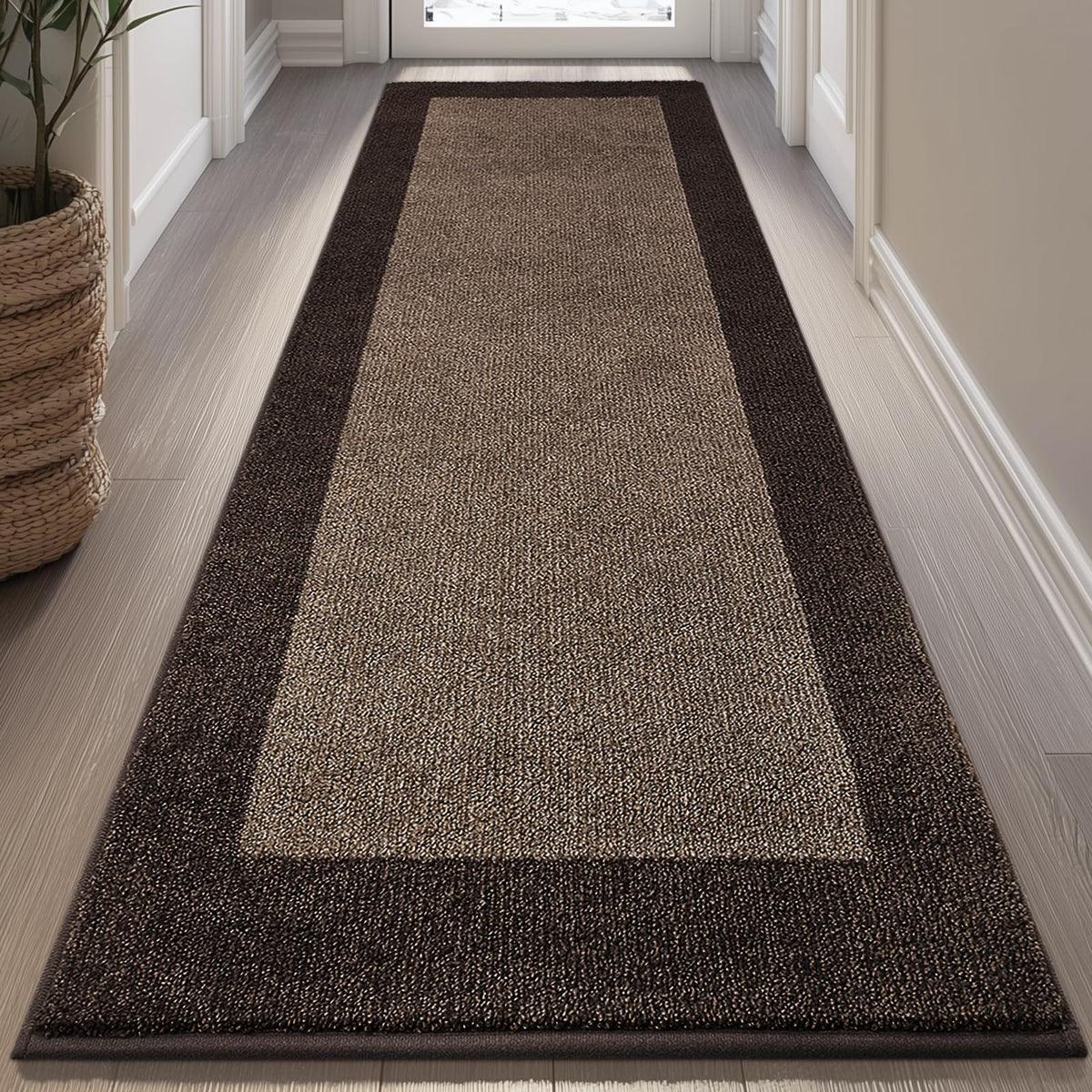 Runner Rug 24" x 96" for Kitchen, Floor, Hallway, Roll Packing