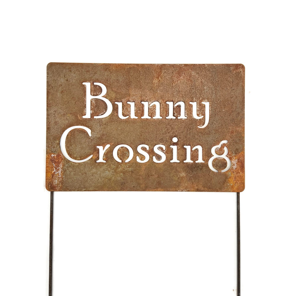 Funny Garden Stake 20 to 33 Inches Tall (Gardener Wanted, XL 33" Tall)