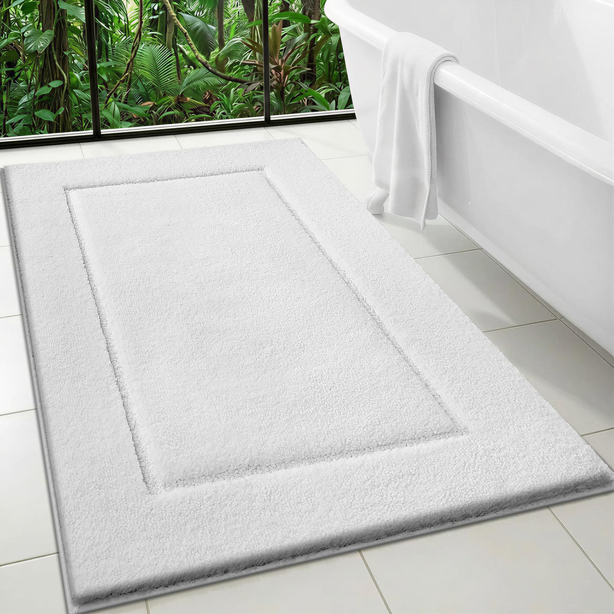 Extra Soft Bathroom Rug 30" x 60", Bath Mat, Shower Runner Rug