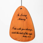 In Loving Memory 30-inch Windchime, Bronze w/I am with You Always…