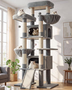 Globlazer Giant Tall Heavy Duty Cat Tower for Indoor Large Cats, F83B