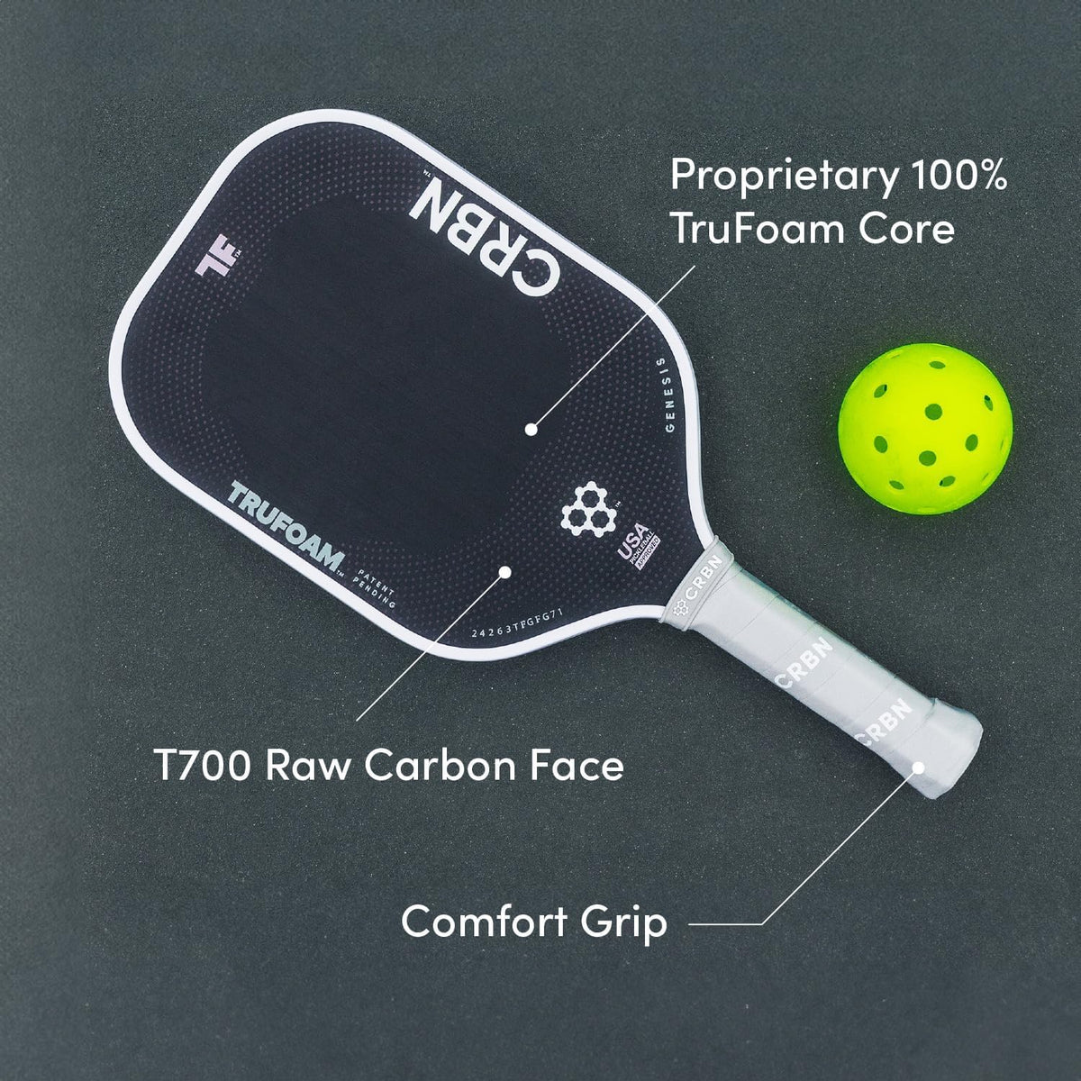 CRBN Pickleball - TruFoam Genesis Paddle