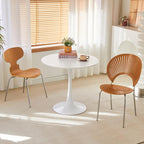 Round Dining Table, 31.5" Tulip Table (White)