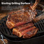 100% Cast Iron Hibachi Grill Charcoal, Hibachi Grill Outdoor, Oval