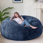 MAXYOYO Bean Bag Chair, Soft Bean Bag Sofa with Supportive Foam Filling