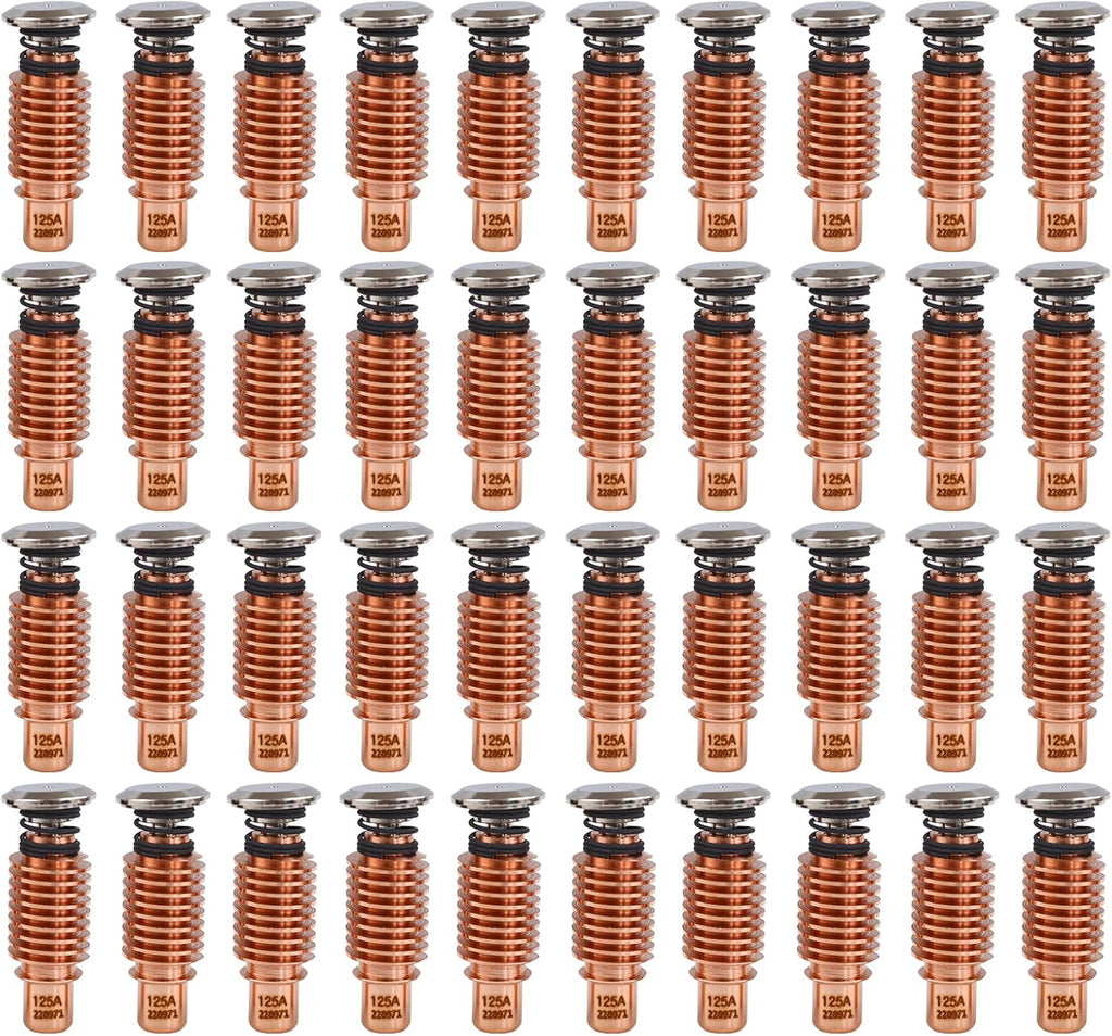 40Pcs 220971 Plasma Nozzle Tips Fit for Hypertherm Powermax 125