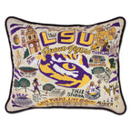 Catstudio Texas A&M Aggies Hand Embroidered Throw Pillow