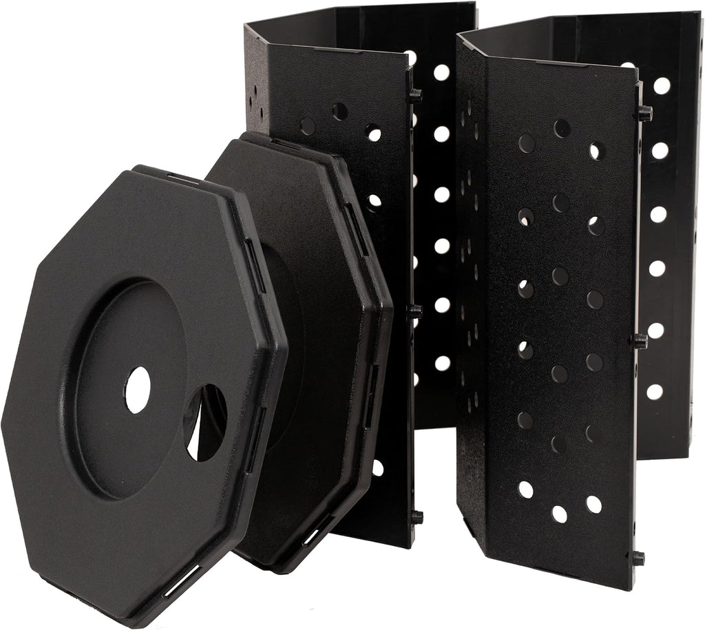 Two-Piece Sump Pump Bucket for Crawl Spaces