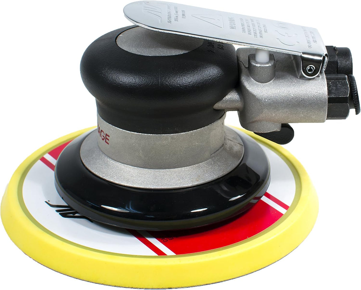 AirVANTAGE 6" Random Orbital Palm Sander with Pad (3/16" Orbit with PSA Vinyl Pad)