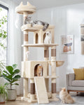 Globlazer S72 Heavy Duty Cat Trees for Large Cats 20 lbs+, Dark Gray
