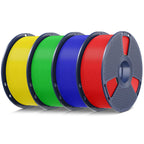 SUNLU PLA 3D Printer Filament, Black & White, 10-Pack, 10KG Total