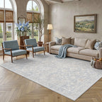 HUGEAR 8x10 Beige Neutral Area Rugs Washable Rug Carpet