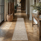 HUGEAR 8x10 Beige Neutral Area Rugs Washable Rug Carpet