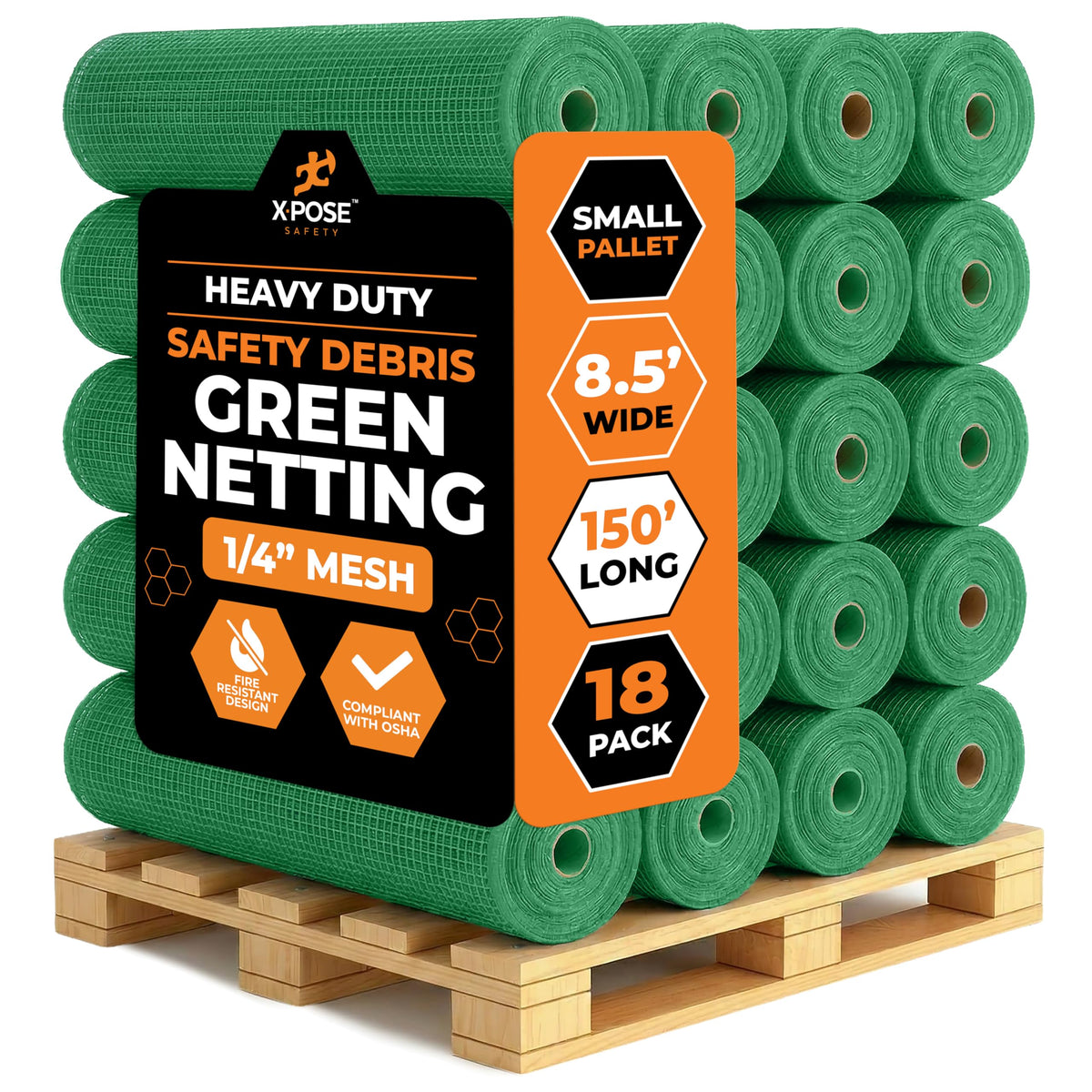 Xpose Safety Construction Safety Netting