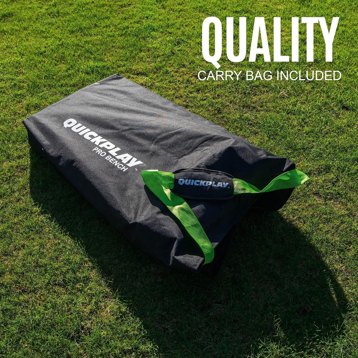 QuickPlay Pro 6-Seater Team Bench with Canopy Shelter - Sideline