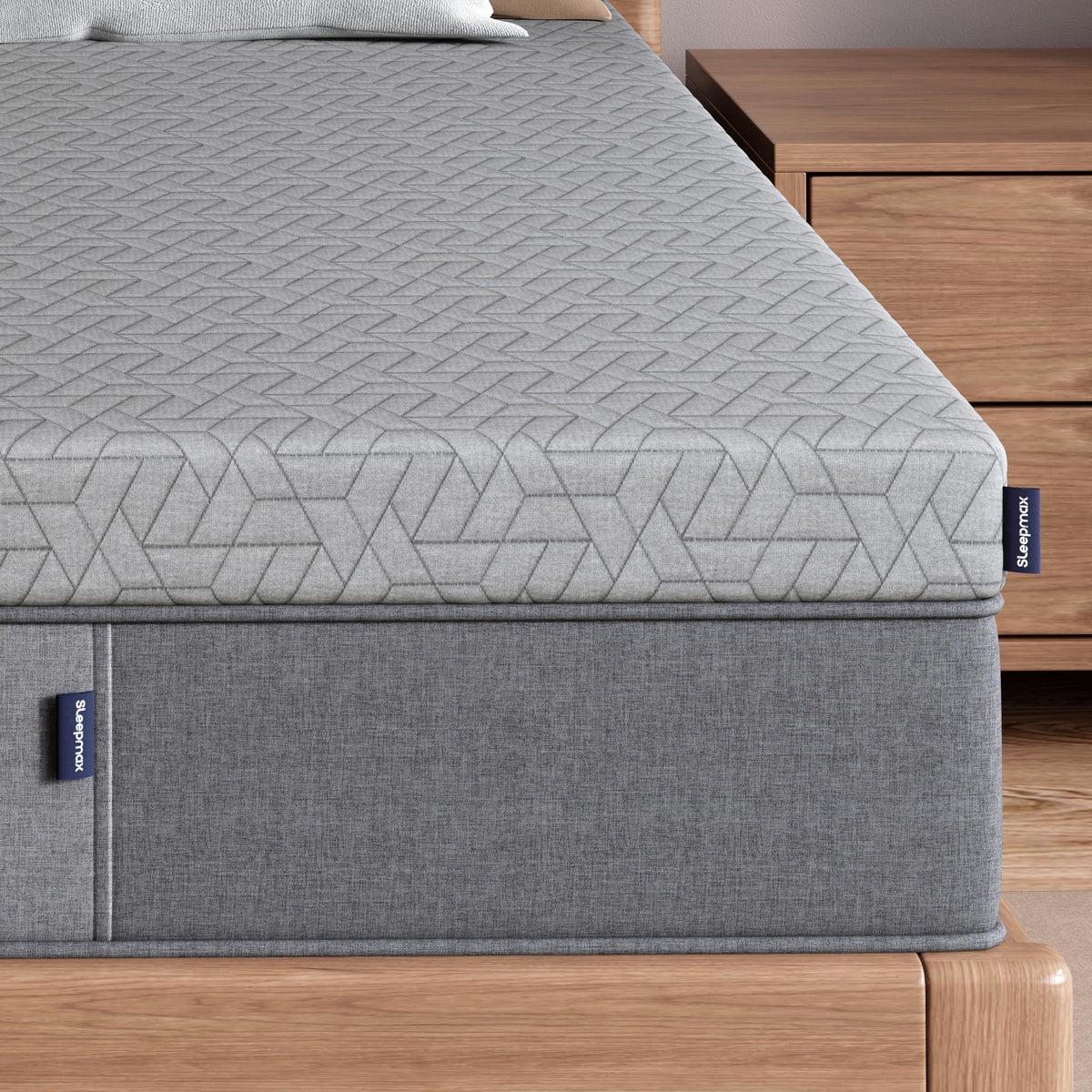 Sleepmax Extra Firm Memory Foam Mattress Topper 3 Inch Queen Size