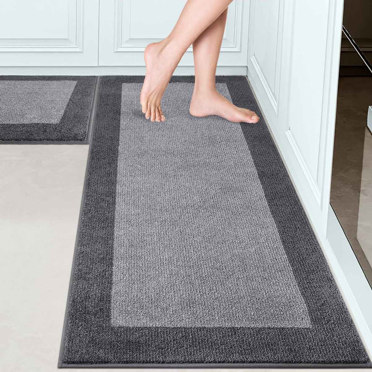 Runner Rug 24" x 96" for Kitchen, Floor, Hallway, Roll Packing