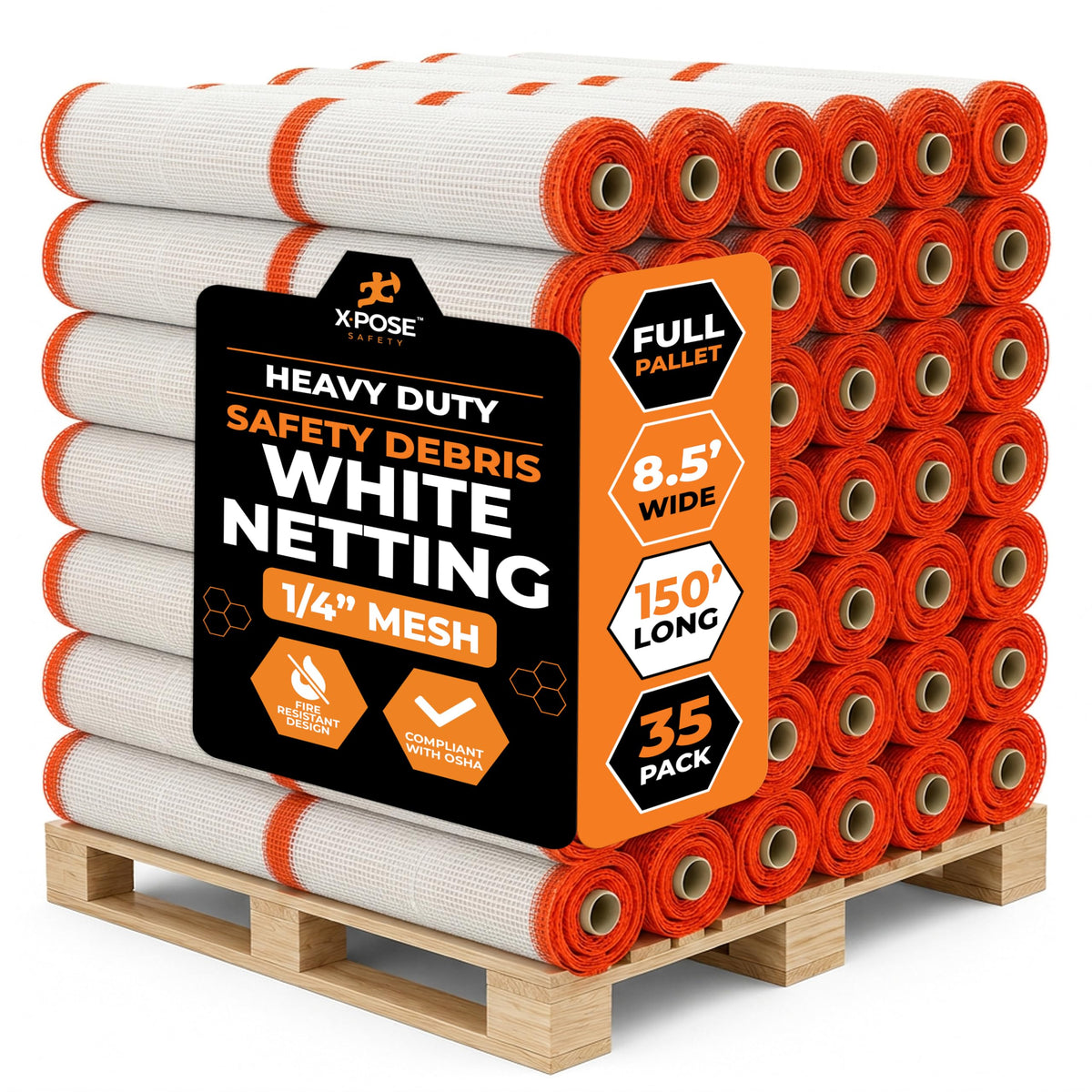 Xpose Safety Construction Safety Netting