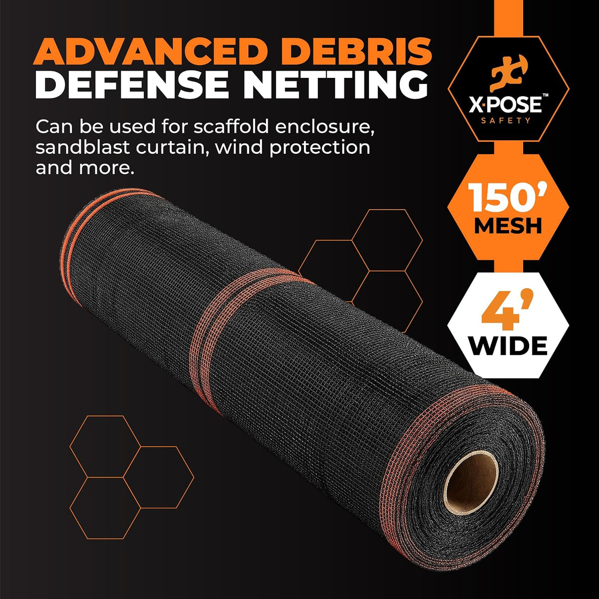 Xpose Safety Construction Safety Netting