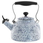 Chantal Tea Kettle, Vintage Series, Enamel on Steel, Whistling (Cobalt Blue)
