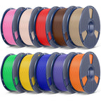 SUNLU PLA Plus Filament 1.75mm, 10KG Bundle, Black & White