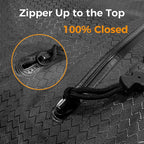 ZPO Travel Vacuum Bags with Pump, IP68 Waterproof Reusable Vacuum Seal Bags for Clothing Travel, 46L Compression Bags for Carry On Suitcases and Backpack (2 Pack+Pump)